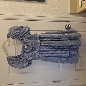 Light Blue Short Dress